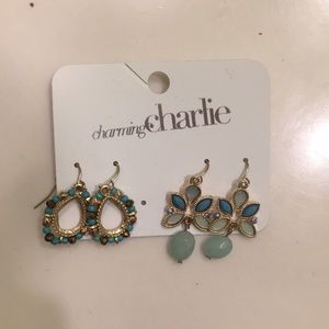 Blue Charming Charlie Earrings.